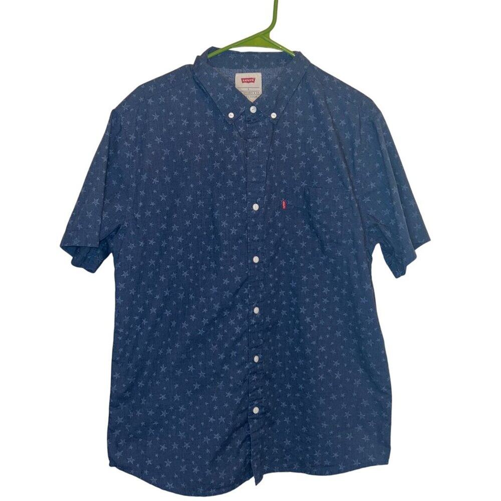 Levi’s Short Sleeve Classic One Pocket Standard Fit Shirt, Size L